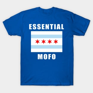 Essential Mofo Worker Chicago Flag Covid 19 Coronavirus T-Shirt